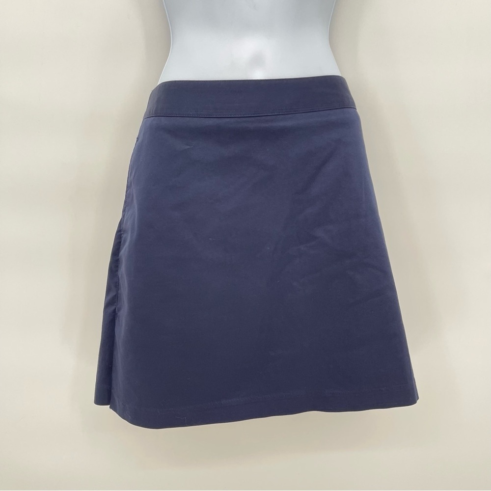Adidas Cilmacool Tennis Skirt Navy Blue Size 8 Adidas Skort Blue